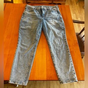 Old Navy Women's High Waisted OG Straight Ankle Jeans Size 14